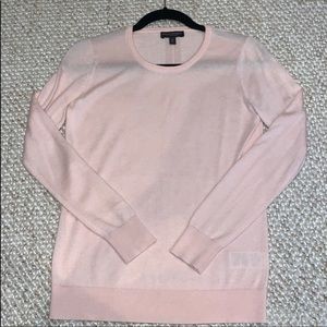 Banana Republic silk cashmere pink sweater